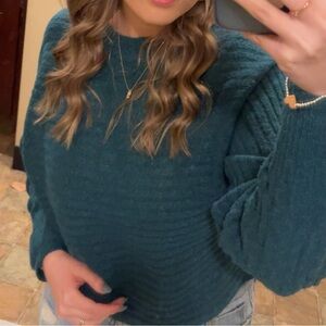 Women's blue Sweater